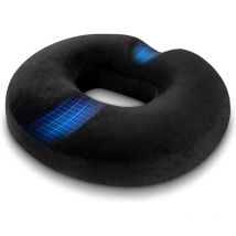Ccykxa - Coussin Orthopédique pour Hémorroïdes Memory Foam pour Le soulagement des hémorroïdes et Coussin Coccyx Pain Post Natal pour Fauteuil