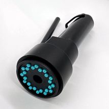 Ccykxa - Ersatz für Küchenarmatur, g 1/2 Zoll, mit abnehmbarer Universal-Ersatzdüse, 2 Modi (Duschspitzen, schwarz)
