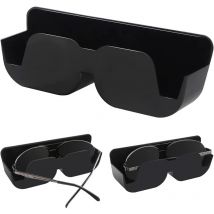 Tui à Lunettes de Voiture, Porte Lunettes pour Voiture, Porte-Lunettes Adhésif pour Voiture, Support Lunettes pour Voiture, Porte Lunette Voiture,