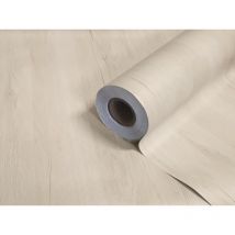 Film autocollant laminé pin blanc pour meubles en bois, cuisine, porte, table, mur - pvc Adhésif Film - Ccykxa