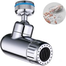 Filtre à Eau Robinet, Embout Robinet Cuisine avec Filtre, Aérateur de Robinet Pivotant, Rallonge Mousseur pour Robinet, Douchette Robinet Cuisine