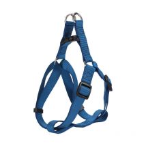 Harnais, Bleu Sarcelle, Tissu en Bambou Doux et Respirant, réglable, Doux pour la Promenade des Chiens de Taille Moyenne - Ccykxa