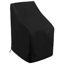 Ccykxa - Housses de chaise de protection uv imperméables pour jardin extérieur Housses de meubles d'extérieur (163x66x63/89cm)