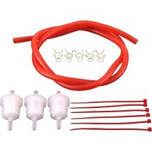 Jaune moto gaz carburant filtre ligne pinces à ressort pinces tube tuyau intérieur dia moto huile essence universel dirt atv cyclomoteur scooters