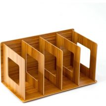 Keivmlvt Supports en bois pour cd et dvd Étagère de rangement de livres pour cd et dvd Étagère parfaite pour stocker et organiser des cd, dvd,