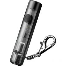 CCYKXA Keychain Flashlight, Multi Lighting Modes Keyring Light, Small Pocket Flashlight, Rechargeable Keychain Light, Portable Handheld Light, USB
