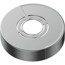 Lot de 2 rosace mitigeur douche 3 tailles en 1, rosace robinet divisée pour ø 21 mm/26 mm/33 mm,cache tuyau radiateur, rosace pour robinet de douche,