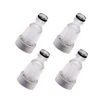 Ccykxa - Lot de 4 adaptateurs rapides de tuyau d'arrosage pour filtre à eau accessoires de pompe de nettoyage haute pression utilisé pour les