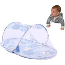 Moustiquaire Pliable pour Bébé, Moustiquaire Portable Pliable, Moustiquaire Tente Lit pour Enfants, Lit de Voyage pour Bébé Portable Moustiquaire de