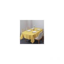 Nappe Rectangulaire Coton et Lin Nappe Motif en Damier Nappe de Table Anti-Poussière Lavable Housse de Table pour Table à Manger de Cuisine 140 x 220