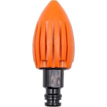 CCYKXA (Orange) Sea Buse de Nettoyage des égouts la fusée à Eau, buse de Nettoyeur Haute Pression d'égout, buse d'eau de Nettoyage de vidange à