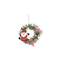 Ccykxa - Pendentif Couronne de Noël Couronne du Père Noël Décoration de Couronne de Noël