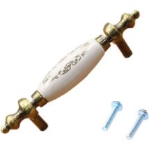 Poignee Meuble Cuisine Bouton De Meuble Tiroir Boutons Enfants Poignées de Porte en Porcelaine Céramique Porte Poignées pour Armoires Cabinet Boutons