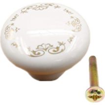 Poignee Meuble Cuisine Bouton De Meuble Tiroir Boutons Enfants Poignées de Porte en Porcelaine Céramique Porte Poignées pour Armoires Cabinet Boutons