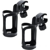 Porte-bidons de Vélo,2 pcs Porte-Gobelet Vélo Cages de Bouteilles de vélo Support de Bouteille d'eau Rotatif à 360 Degrés pour vélos, vélos de