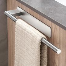 Ccykxa - Porte Serviette Salle De Bain sans Percage(Argent)