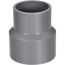 Ccykxa - Pvc-reduzierverschraubungsnabe – 50 Mm X 63 Mm – Rohrverschraubungsadapter – Grau – Leitungsreduzierer – Rohrverschraubung Für Den 