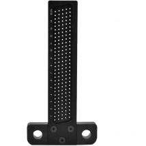 Ccykxa - Règle de Type t Menuiserie Règle en Alliage d'Aluminium Outil de Mesure du Bois Marquage du Bois Mesure T-Type Règle Carrés Trou Outil de