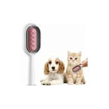 Ccykxa - Rose 1pcs)4 en 1 Peigne Epilation pour Animaux Compagnie, Brosse chien avec réservoir d'eau, Brosse chat avec lingettes humides, Brosse