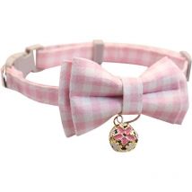 Rose)Collier Chiot Collier pour Animal de Compagnie Collier pour Chien Collier pour Chat Collier pour Chiot Réglable Collier Chiot Mignon et