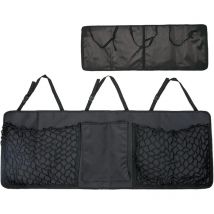 Sac de rangement pour dossier de siège de voiture, organisateur de filet de coffre pour voiture - Sac en filet pour coffre de voiture,Filet de