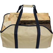 Ccykxa - Sac fourre-tout en toile pour cheminée, bois de chauffage (jaune), jaune, Décontracté