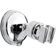 Ccykxa - Soporte de ducha giratorio de 360°, soporte de ducha ajustable con ventosa, sin perforaciones, accesorios de montaje para cabezal de ducha