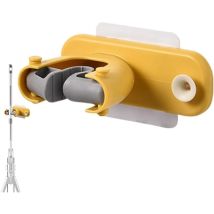 Support Mural Pour Organisateur De Vadrouille – Pince à Cintre Pour Balai à Linge Crochet De Suspension Pour Vadrouille Clip De Vadrouille Support De