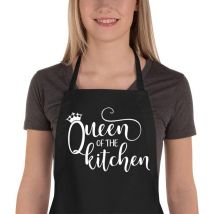 Tablier de Cuisine Drôle pour Femmes Hommes Tabliers de Cuisine avec 2 Poches pour la Cuisson des Cadeaux de Chef Amusants pour Femme Petite Amie