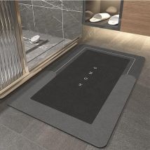 Ccykxa - Tapis de Sol Super Absorbant,Anti-salissures,Tapis de Bain en Mousse à mémoire de Forme,Tapis de Douche antidérapant,Tapis de Bain en