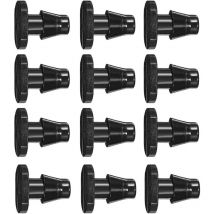 Ccykxa - Tapones para manguera de 4/7 mm (100 unidades) para sistemas de riego por goteo