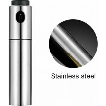 Vaporisateur d'huile de cuisson en spray d'huile d'olive, flacon d'huile rechargeable en acier inoxydable 304 de qualité alimentaire pour barbecue,
