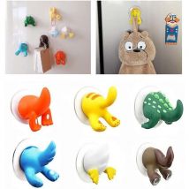 Ccykxa - Ventouse de Crochet d'animal Crochet Ventouse pour Enfants Sans Perçage des Crochets d'aspiration Crochet à Ventouse étanche pour Cuisine et