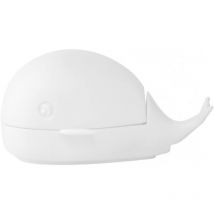 CCYKXAA 1 PCS Brosse à Linge en Forme de Baleine, Brosse à Linge Brosse à Main Souple Portable pour vêtements Tapis pour la Salle de Bain(Blanc)