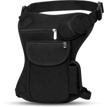 Ccykxa - a 1 pcs Canvas Waist Bag Fanny Pack Racing Drop Leg Bag Motorcycle Outdoor Bag