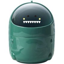 A 1 pcs Mini Poubelle, Petite Poubelle, Poubelle de Table avec Couvercle, Petite Poubelle de Salle de Bain, pour Salle Bain, Bureau Poubelle de Style