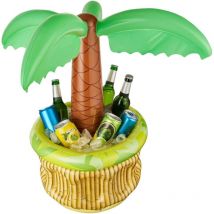 A 1 pcs Palmier Gonflable Refroidisseur de bière Refroidisseur de bière de fête Seau à Glace Accessoires de fête Refroidisseur de fête Gonflable pour
