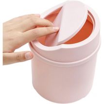 Ccykxa - a 1 Petite Poubelle - Creative Bureau avec Couvercle Petite Corbeille à Papier poubelles, Petite Corbeille à Papier pour Table vanité, Table