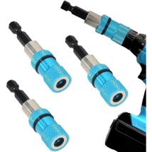 A 3 Pièces Porte Embout Visseuse Magnetique,Rapide Tournevis à Changement,Porte Embout Pivotant,Embout Tournevis Magnétique,pour Menuiserie, Cloison