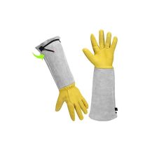 A (41×10×10cm)Gants Jardinage Femme/ Homme Gants De Travail Cuir - Gants De Jardinage Cadeau Jardinage Outillage Gants Anti Coupure Gants Rosiers