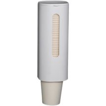 A (Blanc) Distributeur de Tasses, Antpoussière Porte-gobelet en Papier, Gobelets Mural Distributeur, pour Cuisine Bureau Hôtel etc - Ccykxa