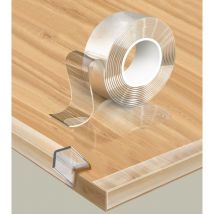 Ccykxa - a coin de table protection bebe, ruban adhésif transparent de 3 m, protecteur de coin et protecteur de bord auto - adhésif super fort, pour