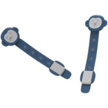 CCYKXAA (Color Blu)3 pièces ouvre-Porte Enfant Serrure de sécurité bébé tiroir Anti-Ouverture Boucle avec Placard réfrigérateur Distributeur d'eau