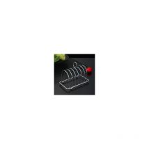 Toast Rack For 6-Piece, Silver - Ccykxa