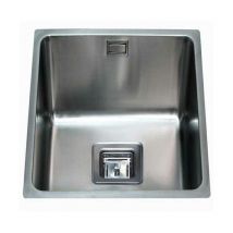 KSC22SS Three Quarter Bowl Stainless Steel Undermount Kitchen Sink - CDA