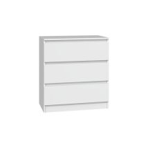 Cdf Kommode Malwa M3 Farbe: Weiß Schrank für Dokumente, Kleinigkeiten Ideal für Wohnzimmer, Schlafzimmer, Kinderzimmer, Jugendzimmer und Büro 3