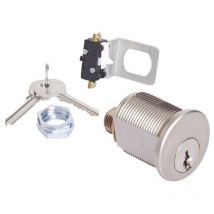 Cdvi - T25C Contacto llave ptt/edf cromado mate diam 25 mm