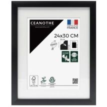 Ceanothe Milan Bilderrahmen Schwarz 24x30 Cm Elegant