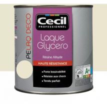Peinture laque cécil pelaq deco Satin Fleur de coton 0,5 l