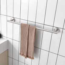 Cecipa MAX Porte-serviettes de Salle de Bain - Porte-serviettes Brossé en Acier Inoxydable 304 - Porte-serviettes Unipolaire Adapté pour Salle de Bain